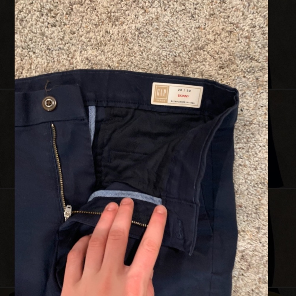 Gap skinny khakis